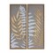 Melrose Fern Panel Framed Wall Art - 12.5" x 32.75" - Set of 2